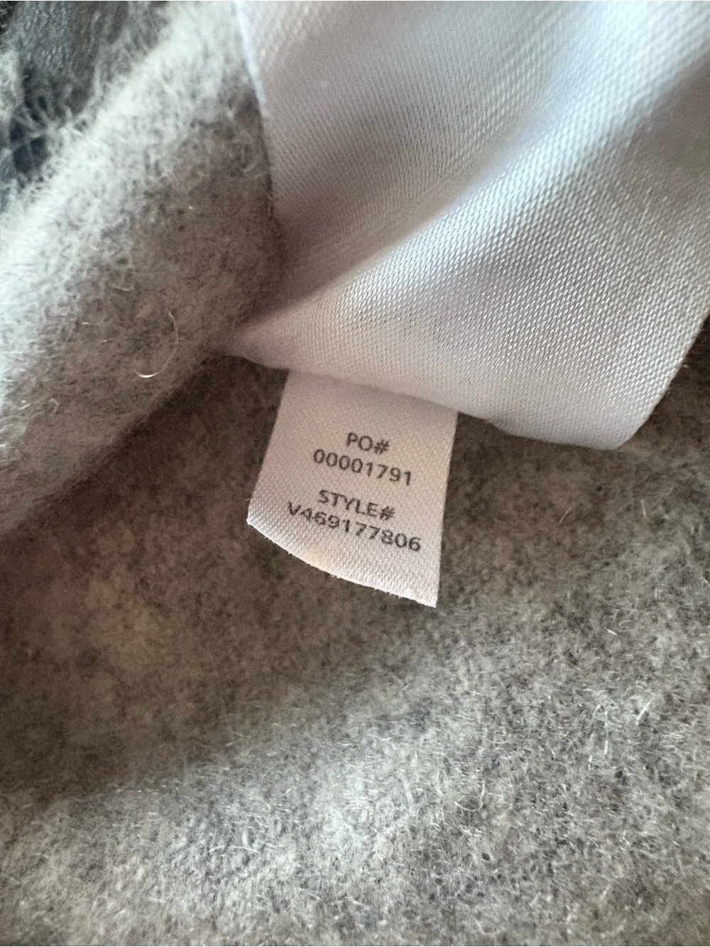 Vince 100% Cashmere Asymmetric Side Tie Sweater Women’s M Gray Crewneck - Picture 14 of 14